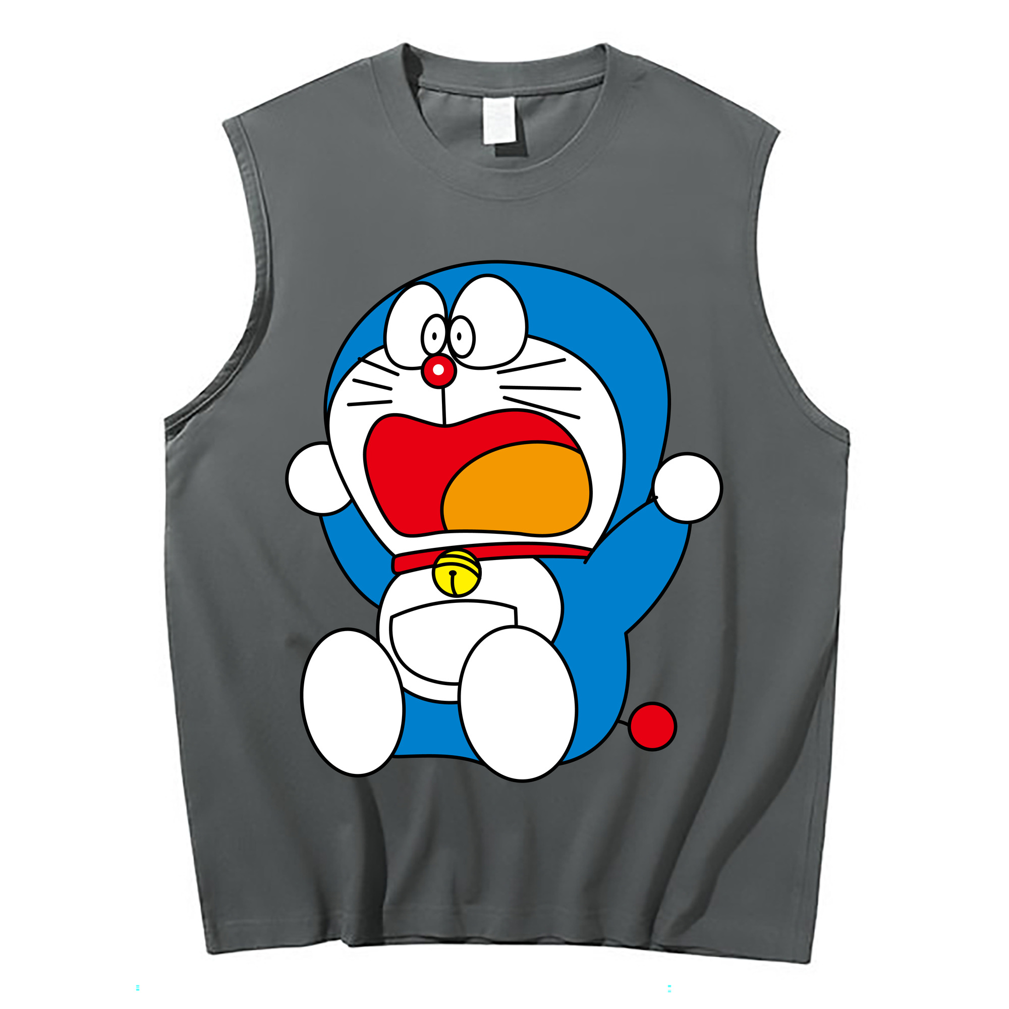 （画像用） ドラえもん Doraemon コットン100％タンクトップ（フロントプリント）